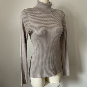 Madison Grey Ribbed Turtleneck